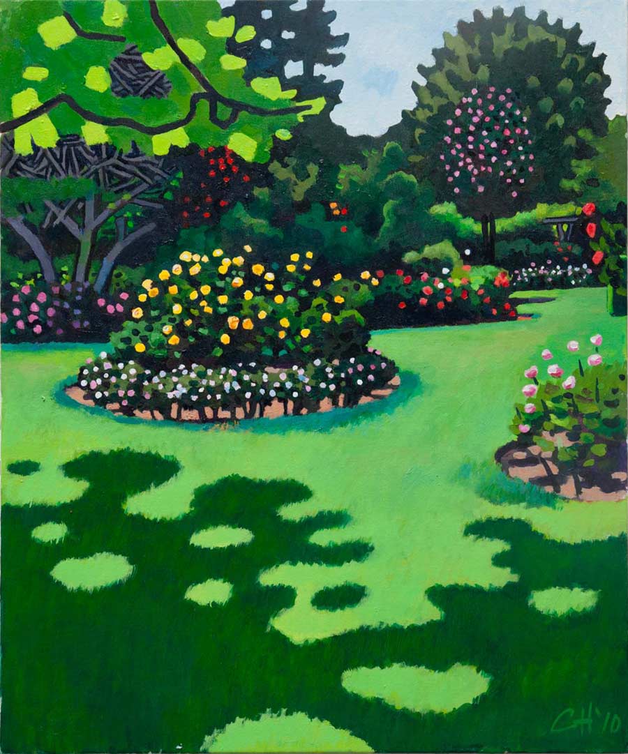 oil painting by the Venice painter, Curtis Hoekzema.