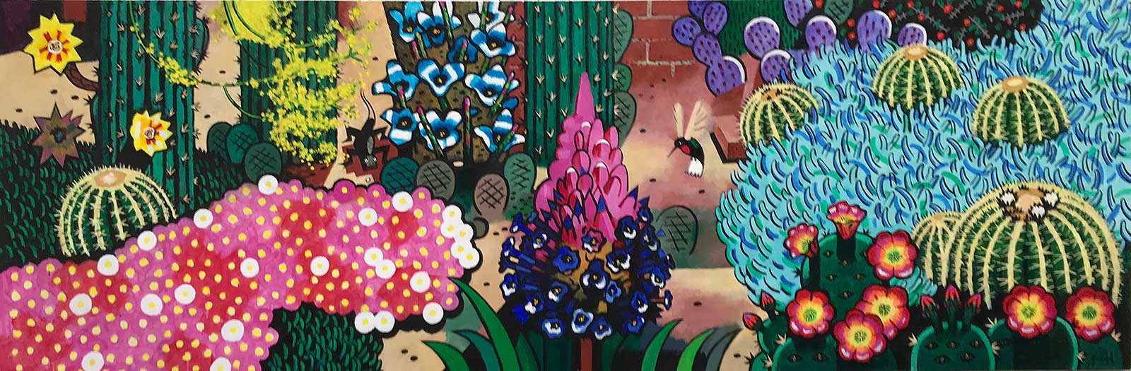 oil painting by the Venice painter, Curtis Hoekzema.