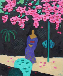 oil painting by the Venice painter, Curtis Hoekzema.