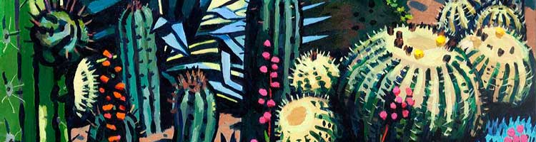 GARDEN - oil painting